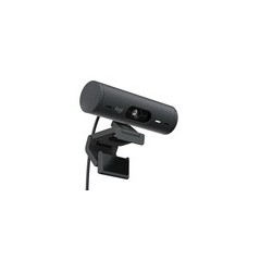 Logitech BRIO 505 1920 x 1080 Webcam - Premium Wired Performance for Stunning Clarity & Professional Quality